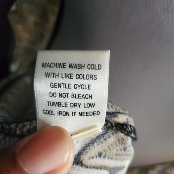 Emma & Michele Sleeveless Striped Dress 12 - Picture 7 of 7